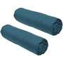 Lot de 2 draps housses TODAY Essential - 140 x 190 cm - 2 personnes -