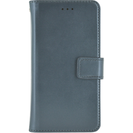 Folio Wallet Universel L avec languette de fermeture Argent Sidéral Bi