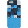 Coque semi-rigide quadrillage bleu Quiksilver pour iPhone 6/6S