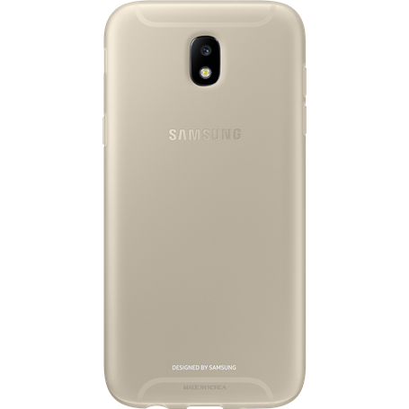 Coque semi-rigide Samsung EF-AJ730TF dorée pour Galaxy J7 J730 2017