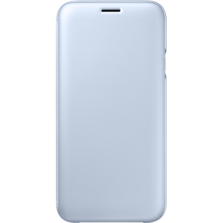 Etui à rabat Samsung EF-WJ730CL bleu clair pour Galaxy J7 J730 2017
