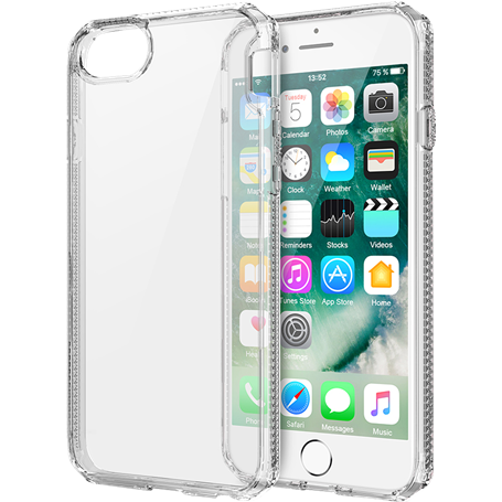 Coque Renforcée iPhone SE 2022/SE/8/7/6S/6 Hybrid Transparente Itskins
