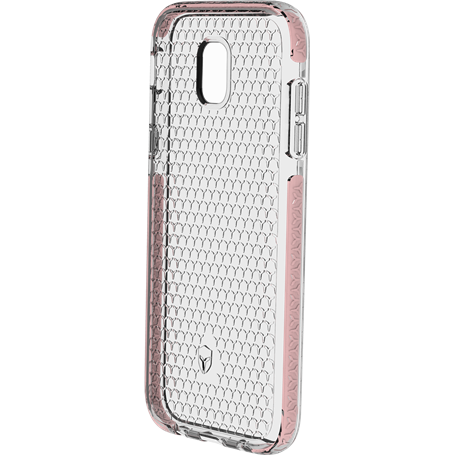 Coque Renforcée Samsung G J5 2017 LIFE Contour Rose - Garantie à vie F