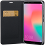 Etui folio noir pour Honor 10