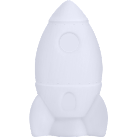 Enceinte sans fil lumineuse fusée blanc Lumin'us Bigben
