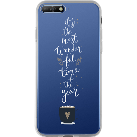 Coque rigide Wonderful time pour Huawei Y6 2018