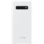Coque avec affichage LED Samsung EF-KG975CW blanche pour Galaxy S10 + 