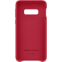 Coque rigide en cuir rouge Samsung EF-VG970LR pour Galaxy S10e G970