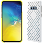 Coques rigides perforées blanche et jaune EF-XG970CW Samsung pour Gala