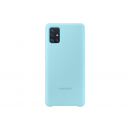 Coque Silicone Bleue pour Samsung G A51 Samsung