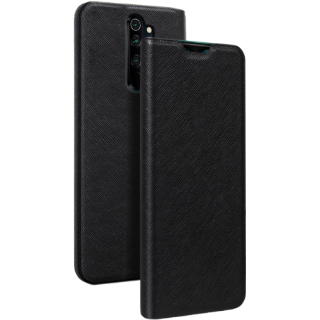 Etui Folio Xiaomi Redmi Note 8 Pro Noir - Porte-carte intégré Bigben