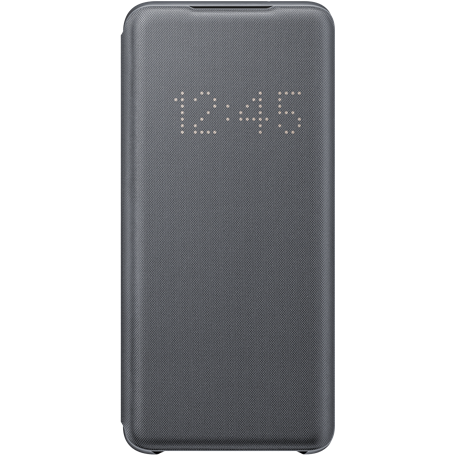 Folio LED View Cover Gris pour Samsung G S20 Samsung