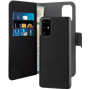 Folio Coque Magnétique 2 en 1 Noir pour Huawei P40 Puro