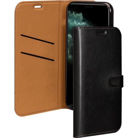 Etui Folio Wallet iPhone 11 Pro Noir - Fermeture avec languette aimant