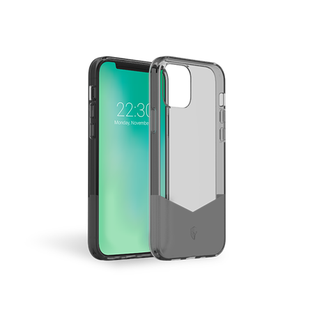 Coque Renforcée iPhone 12 / 12 Pro PURE Noire - Garantie à vie Force C