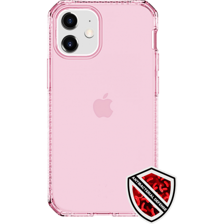 Coque Renforcée iPhone 12 mini Spectrum Clear Rose Itskins