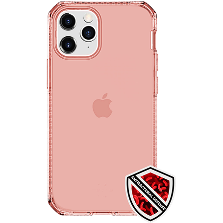 Coque Renforcée iPhone 12 / 12 Pro Spectrum Clear Orange Itskins