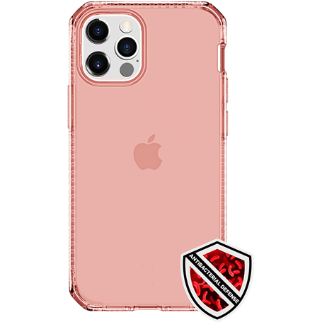 Coque Renforcée iPhone 12 Pro Max Spectrum Clear Orange Itskins