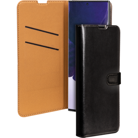Etui Folio Wallet Samsung G Note 20 Ultra Noir - Fermeture avec langue