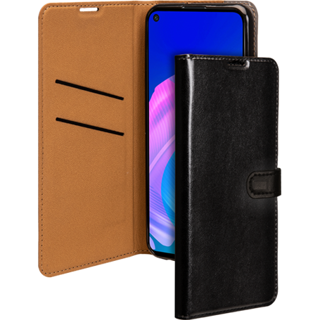 Etui Folio Wallet Huawei P40 Lite E Noir - Fermeture avec languette ai