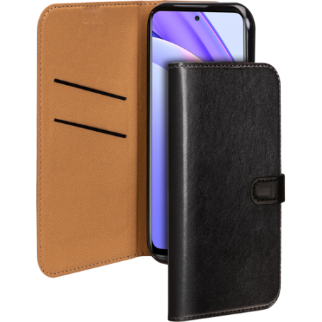 Etui Folio Wallet Xiaomi Mi 10T Lite Noir - Fermeture avec languette a