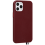 Coque iPhone 12 Pro Max Elysée en Cuir Bordeaux Artefakt