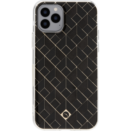 Coque iPhone 12 Pro Max Saint Germain avec motifs en 3D Noire Artefakt