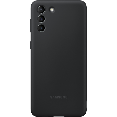 Coque Silicone Noir pour Samsung G S21+ 5G Samsung