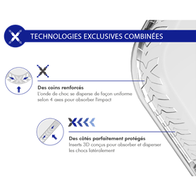 Etui ceinture Club Universel L Noir Bigben