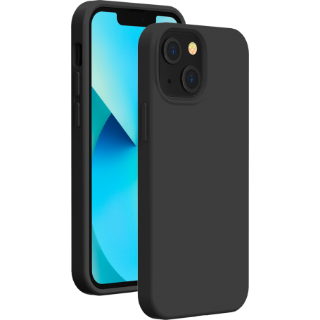 Coque Silicone SoftTouch Noire pour iPhone 13 mini Bigben