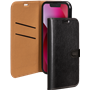 Etui Folio Wallet iPhone 13 Noir - Fermeture avec languette aimantée B