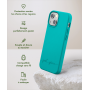 Coque Apple iPhone 13 mini Natura Blue Lagoon - Eco-conçue Just Green