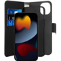 Folio Coque Magnétique 2 en 1 Noir pour iPhone 13 mini Puro