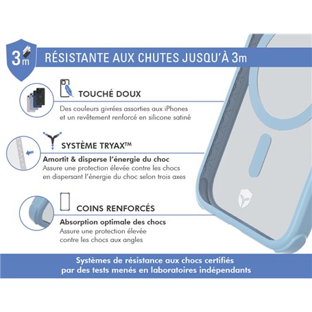 Image secondaire de Double Coque Renforcée Samsung G Z Fold 3 DUO Transparente - Garantie