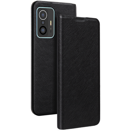 Etui Folio Xiaomi 11T / 11T Pro Noir - Porte-carte intégré Bigben