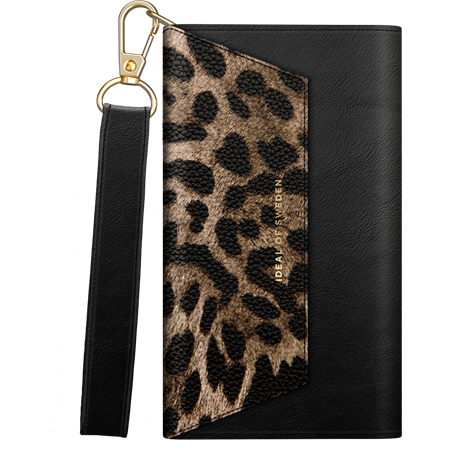 Pochette Cassette Clutch Midnight Leopard pour iPhone 12 / 12 Pro Idea