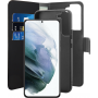 Folio 2 en 1 Samsung G S22+ 5G Coque Magnétique Noir Puro