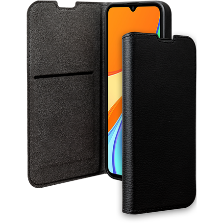 Etui Folio Wallet Xiaomi Redmi 9C Support vidéo Noir - 65% Plastique r