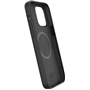 Coque iPhone 14 Pro Silicone Icon Compatible MagSafe Noire Puro