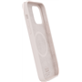 Coque iPhone 14 Pro Silicone Icon Compatible MagSafe Rose Puro