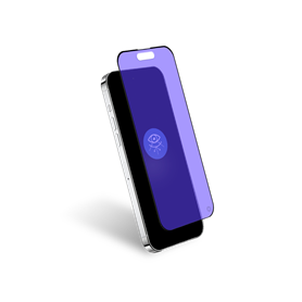 Coque iPhone 14 Plus Silicone Icon Compatible MagSafe Bleue Puro