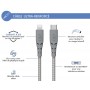 Câble Ultra-renforcé USB C/Lightning 1,2m 3A Gris - Garanti à vie - 10