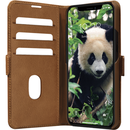 Folio iPhone 14 Plus en Cuir Copenhagen Slim Tan DBramante1928