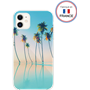 Coque Résine iPhone XR / 11 Palmiers - Fabriquée en France Bigben