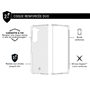 Double Coque Renforcée Samsung G Z Fold 5 DUO Transparente - Garantie