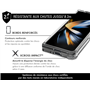 Double Coque Renforcée Samsung G Z Fold 5 DUO Transparente - Garantie