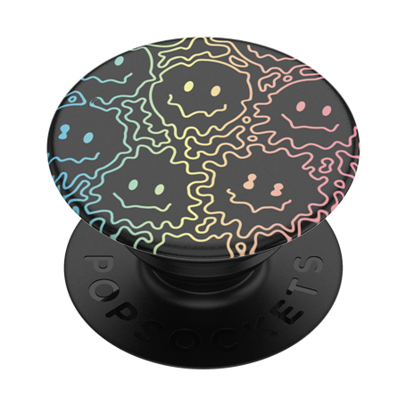 Pop Grip Standard Feel the Bass Noir Popsockets