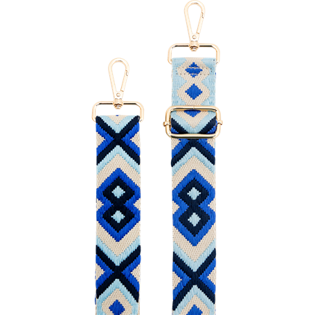 Bandoulière téléphone Universelle Lanière Brésilienne Bleue Bigben