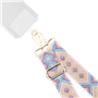 Bandoulière téléphone Universelle Lanière Brésilienne Violette et Rose