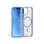 Coque Renforcée iPhone 15 AIR FROST Compatible MagSafe Frost Bleue - G